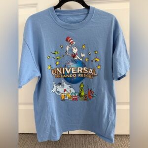 Universal Orlando Resort Blue Graphic Tee
